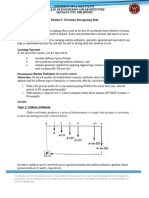 Module 5: Decisions Recognizing Risk