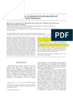 Controlled Delivery of Platelet-Rich Plasma-Derived Growth Factors For Bone Formation