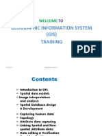 Geographic Information System (GIS) Training: Welcome