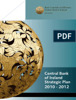 Central Bank of Ireland Strategic 2010 2012