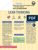 Lean Leadership: Continue Engineering Education and Training Centre Uet New Campus