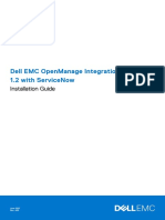 Dell EMC OpenManage Integration 1 2 ServiceNow IG