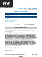 Dell EMC Unity - CRU Procedures-Replacing Memory Module