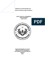 PENDEKATAN LINGUISTIK DAN PENGAJARAN BAHASA