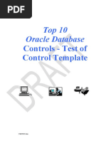 Top 10 Oracle Database: Controls - Test of Control Template