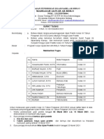 Surat Tugas Ujian Praktek 2022