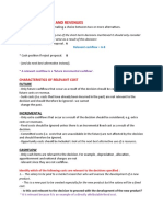 Relevant Costing and Revenues