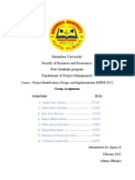 Assignment MPM621 Project visit AIP