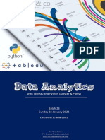 Data Analytics Tableau & Python