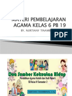 Materi Pembelajaran Agama Kelas 6 PB 19