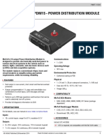 Pdm15 - Power Distribution Module: Datasheet