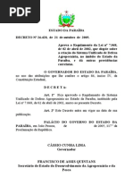Decreto n. º 26.428 de 21 de outubro de 2005 - Regulamentação