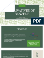 Derivatives of Benzene: Key Compounds and Their Uses