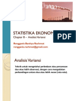 Statistik Ekonomi CH 8-9