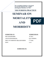 Mortality and Morbility