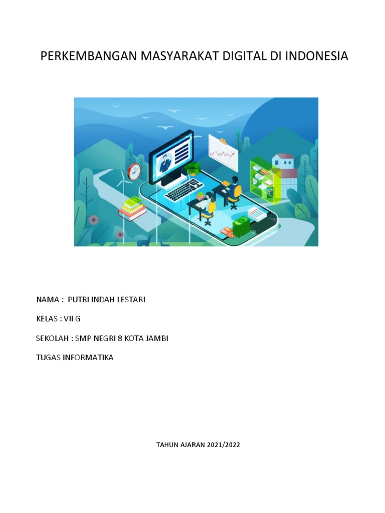 Perubahan perilaku masyarakat terhadap teknologi digital