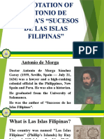 Rizal's Annotation of Antonio de Morga's-1