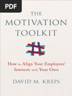 The Motivation Toolkit by David Kreps