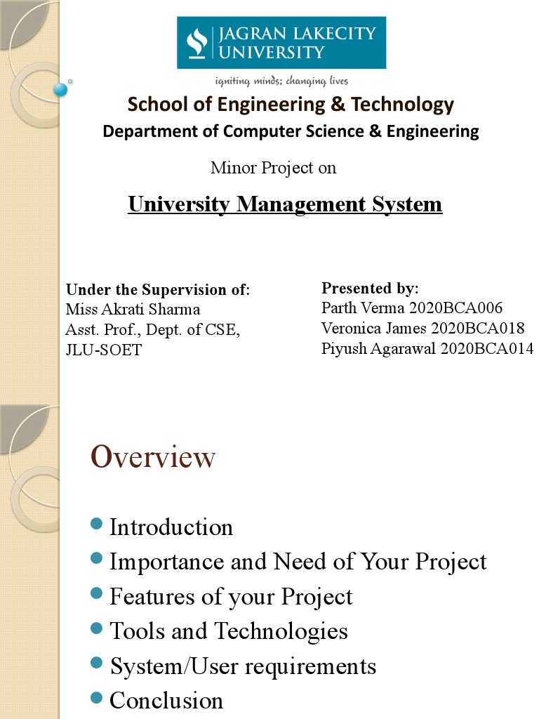 Minor Project PPT-Final | PDF | My Sql | Databases
