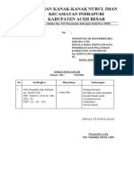 Surat Pengantar Nurul Iman