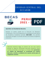 Nuevo Instructivo Becas Periodo 2021 - 2021