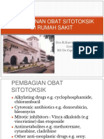 PENYIMPANAN DAN PENGEMASAN OBAT SITOSTATIK