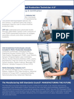 CPT 4.0 Nationally Portable Industry-Led: The Manufacturing Skill Standards Council®: MANUFACTURING THE FUTURE