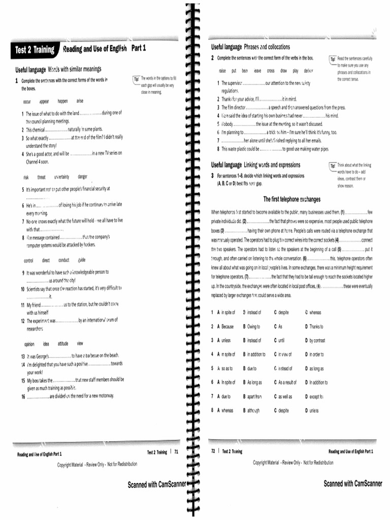 Reading y Uoe Test 2 | PDF