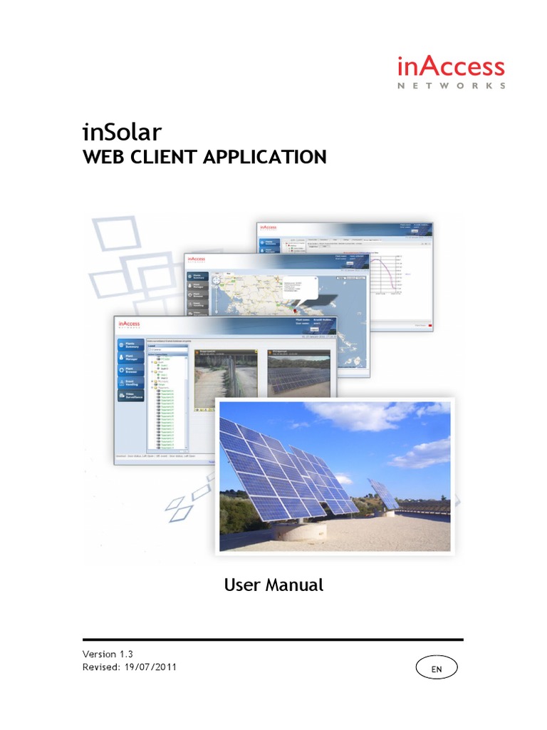 Web Client User Manual 1.3 | PDF | World Wide Web | Internet & Web