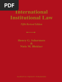 International Institutional Law