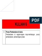 Kuliah 211-6-Proses Pembandaran Negara Maju Dan Membangun