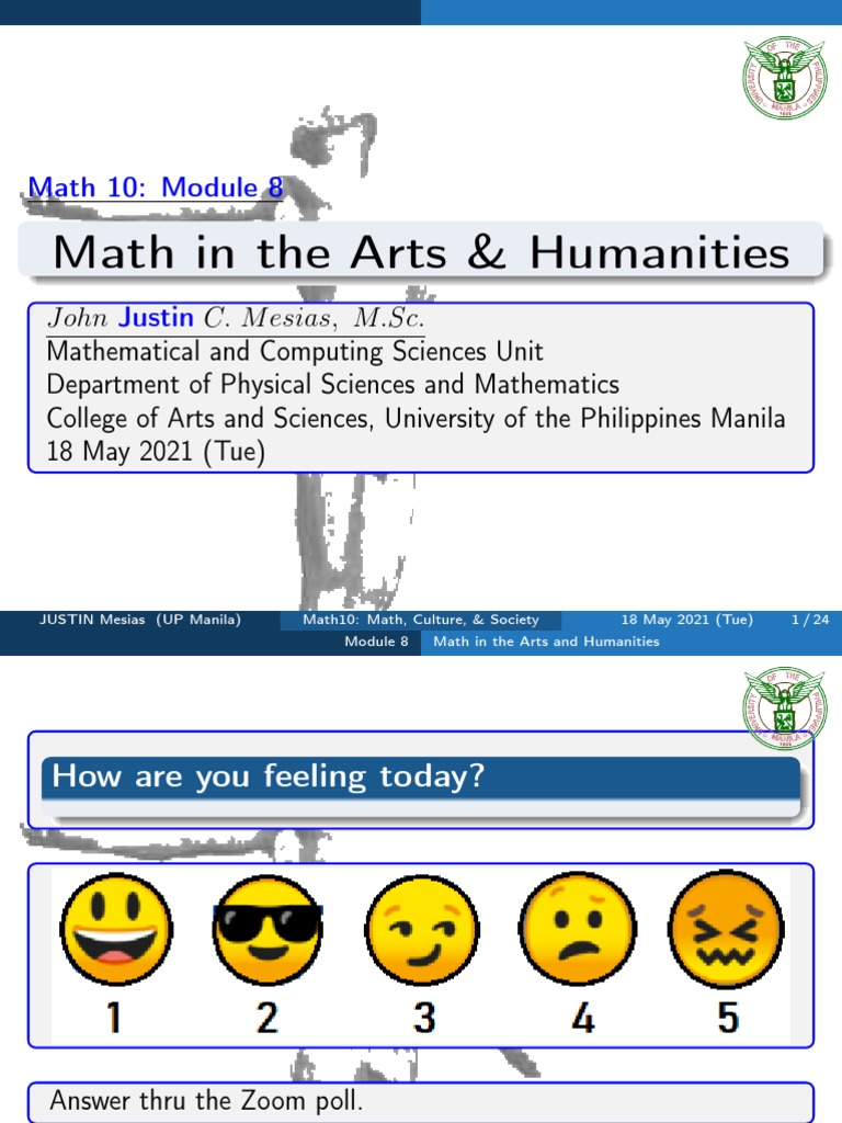 Math in Arts and Hums | PDF | Mathematics | Dances