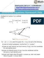 Differential Equations Homework Help