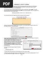 Cadence 6.X Layout Tutorial: Attach Library To Technology Library You Must Select TECH - C35B4