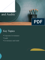 Acc111 - PPT - Corporate Governance and Audits