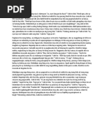 Alamat NG Araw, Buwan at Mga Bituin | PDF