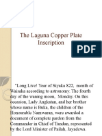 The Laguna Copper Plate Inscription