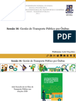 SESSÃO 16 - Gestão Do Transporte Público