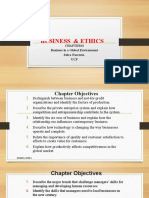Business & Ethics: Chapter#1 Business in A Global Environment Sidra Nasreem UCP