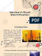 Review in Rural Electrification