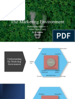 The Marketing Environment: Marketing Management - I PGDM - Term I - 2021 Sdmimd India
