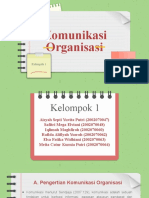 Komunikasi Organisasi