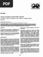 Viscosity Correlations For Gulf of Mexico Oil