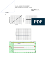 Data and Results Sheet: Activity 1