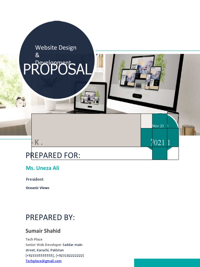 Website Proposal | PDF | Websites | Web Design