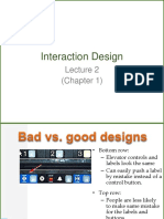 Understanding Interaction Design Principles