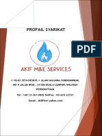 Profile AKIF M&E SERVICES 