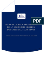 Manual de Procedimientos de La Unidad de Gestión Documental y Archivos RB PDF