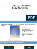 CHEM20024 Lecture Notes 10 - Second and Third Laws of Thermodynamics