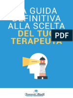 La Guida Definitiva Alla Scelta Del Tuo Terapeuta Dott. Francesco Minelli